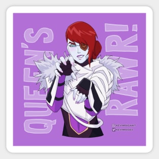 D2 Queen’s Rawr Sticker